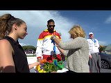 Men's shot put F12 | Victory Ceremony | 2016 IPC Athletics European Championships Grosseto