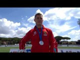 Men's long jump T44 | Victory Ceremony | 2016 IPC Athletics European Championships Grosseto