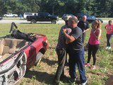 Good Samaritans Help Turn Over Car to Rescue Driver on I-20