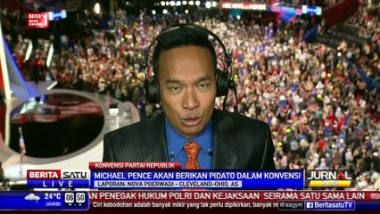 Kedatangan Trump di Lokasi Konvensi Diiringi Soundtrack Film