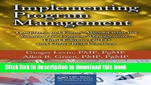 Read Implementing Program Management: Templates and Forms Aligned with the Standard for Program