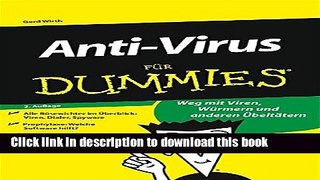 Download Anti-Virus fÃ¼r Dummies  Read Online