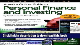 Download Your Official America Online Guide to Personal Finance and Investing Free Books