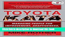 Read Books Toyota Kata: Managing People for Improvement, Adaptiveness and Superior Results ebook