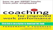 Read Coaching for Improved Work Performance, Revised Edition  Ebook Free