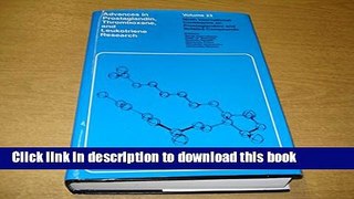 PDF Ninth International Conference on Prostaglandins and Related Compunds  EBook