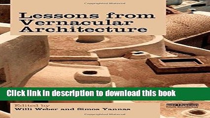 Download Book Lessons from Vernacular Architecture PDF Free