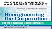 Download Books Reengineering the Corporation: A Manifesto for Business Revolution (Collins