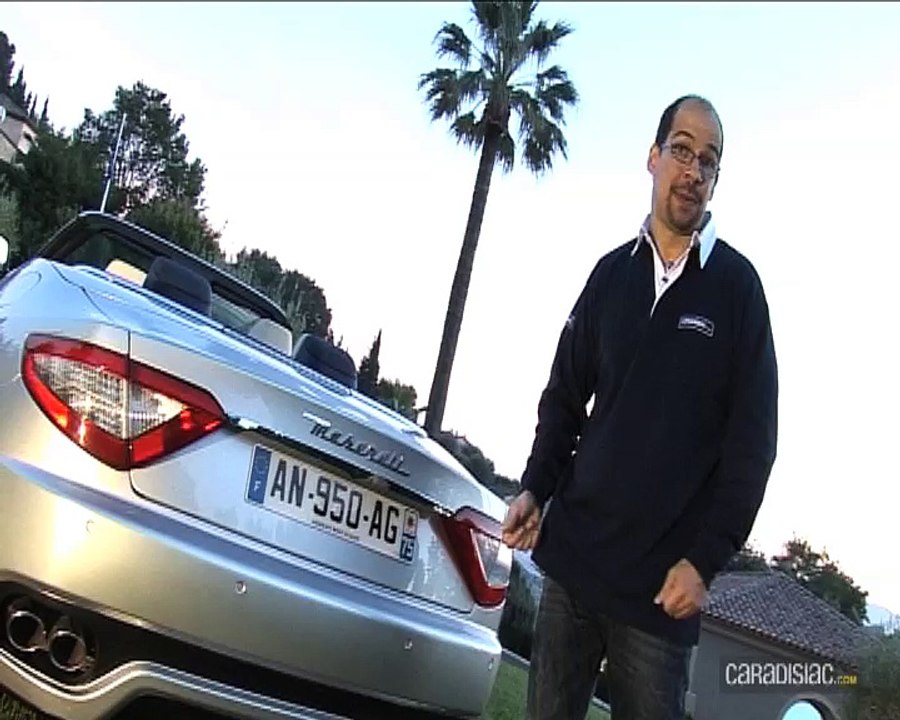 Essai Maserati GranCabrio : l'éveil des sens