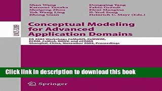Read Conceptual Modeling for Advanced Application Domains: ER 2004 Workshops CoMoGIS, CoMWIM,