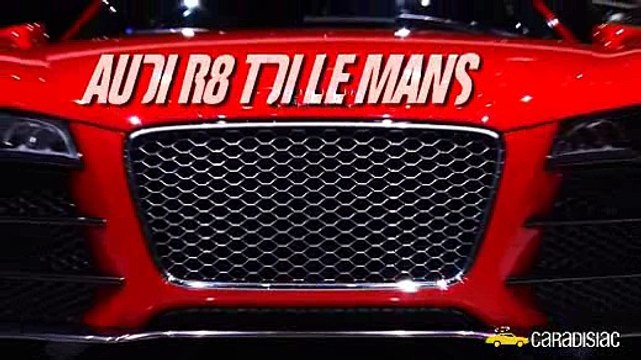 Genève 2008 : Audi R8 TDI Le Mans Concept