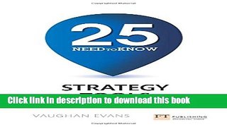 [PDF] 25 Need-To-Know Strategy Tools Read Full Ebook