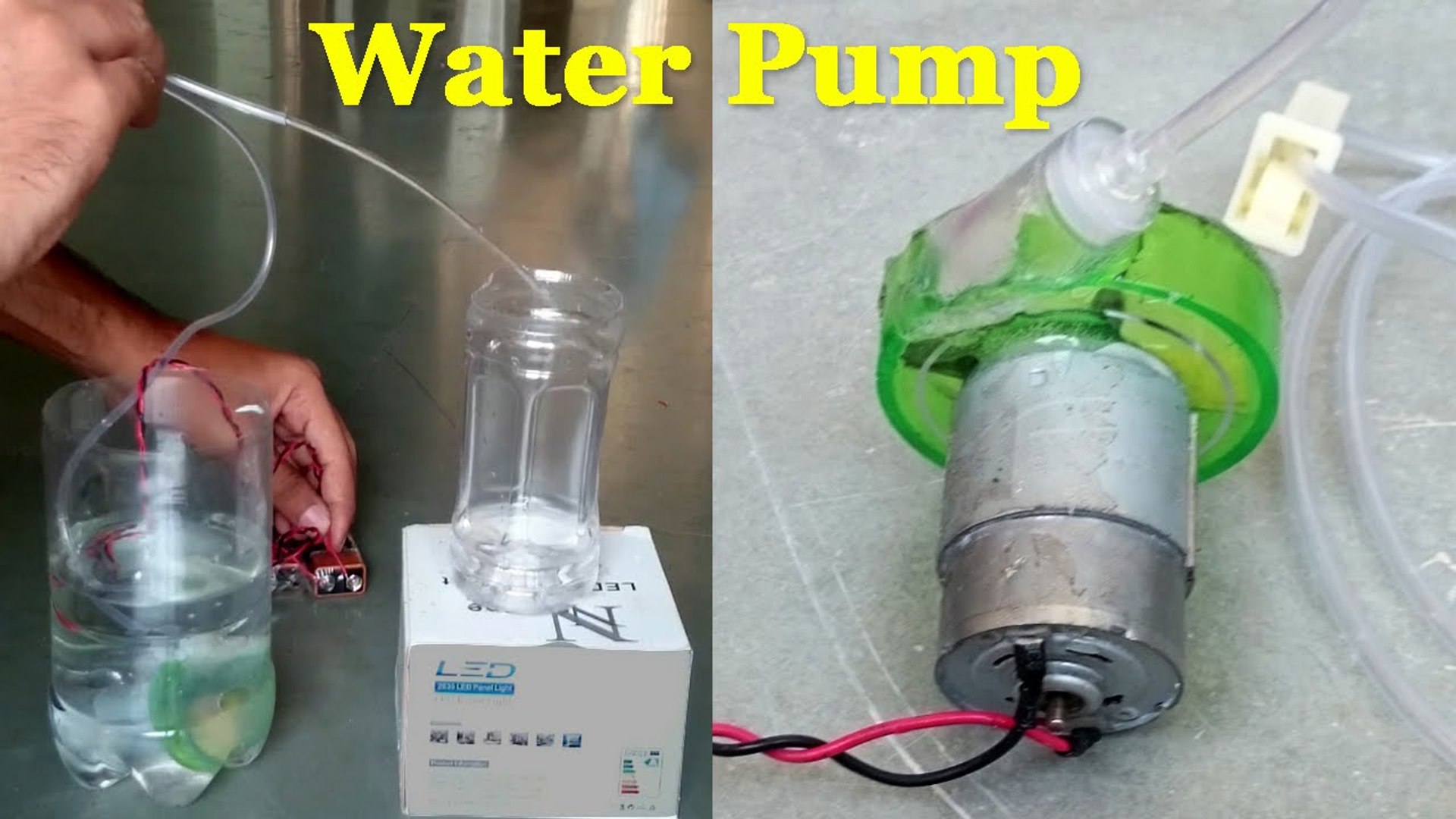 Tutorial] How To Make powerful mini water pump (simple)