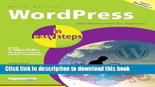 Read WordPress in easy steps: Web Development for Beginners - covers WordPress 4 Ebook Free