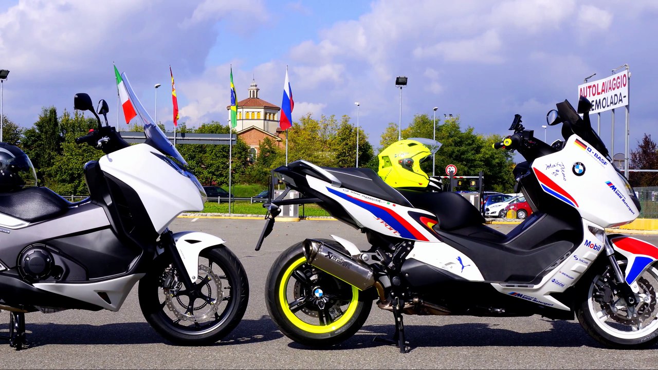 HONDA INTEGRA 750 DCT Vs BMW C600 (BEST 4K)