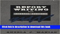 Read Books Report Writing Internal Auditors PDF Online