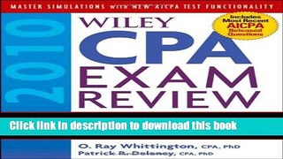 Read Books Wiley CPA Exam Review 2010, Auditing and Attestation (Wiley CPA Examination Review: