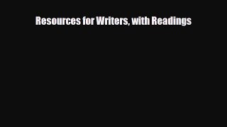Download Resources for Writers with Readings PDF Online