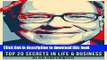 Read Books Warren Buffet: Top 20 Secrets In Life And Business (Edition 2016, Short Read, Straight