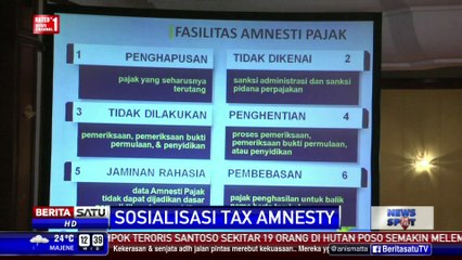 JK Sosialisasikan Tax Amnesty di Kementerian Keuangan