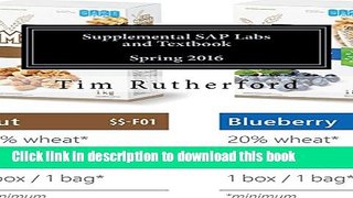 Read Book Supplemental SAP Labs and Textbook: for Courses Utilizing HEC Montreal s ERPsim