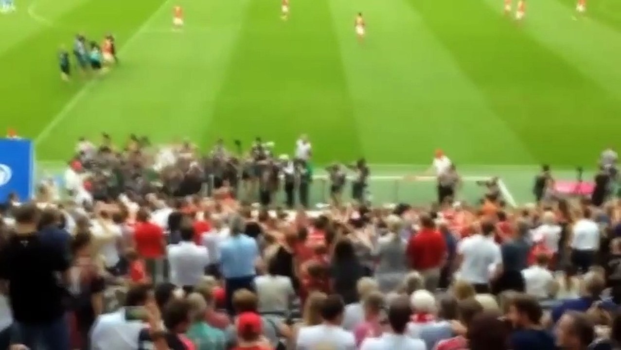 Guardiola given warm reception at Allianz Arena