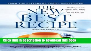 Read Books The New Best Recipe: All-New Edition with 1,000 Recipes E-Book Free