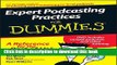 Read Expert Podcasting Practices For Dummies Ebook Free