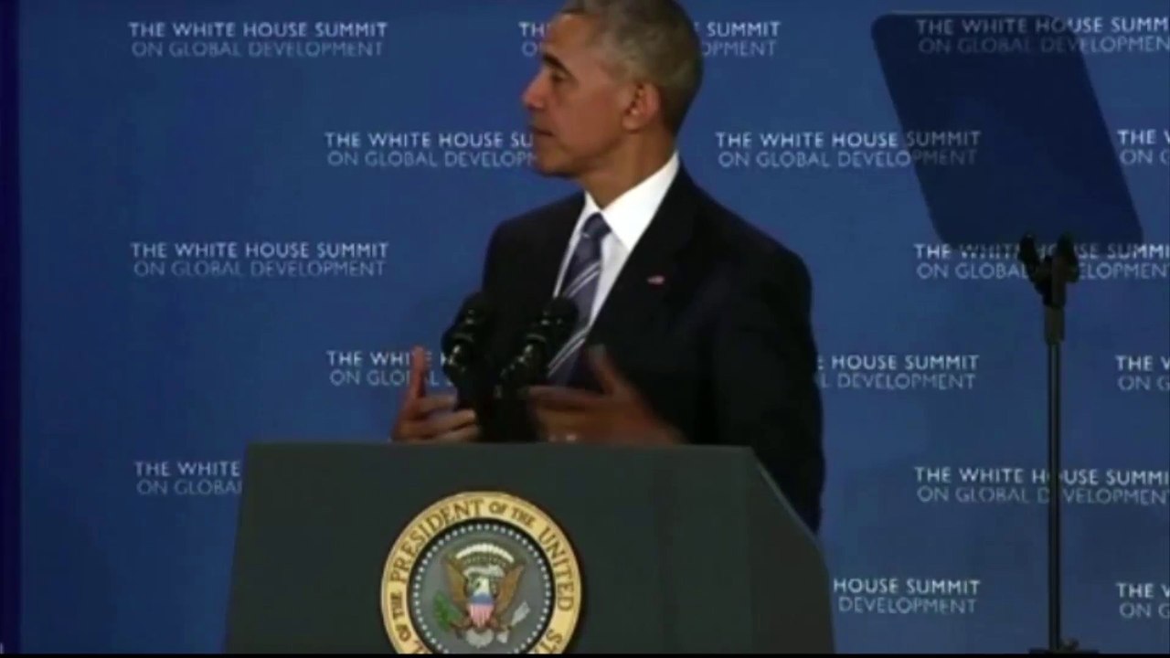 Obama: we live in the "most peaceful era in human history"