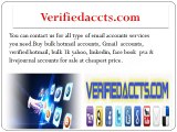 Verifiedaccts.Com - Buy Gmail PVA  Accounts