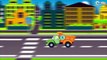 The Car Patrol - The Tow Truck and Police Car | Cars & Trucks construction cartoons for children