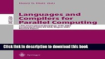 Read Languages and Compilers for Parallel Computing: 14th International Workshop, LCPC 2001,
