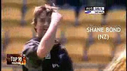 TOP 10 INSANELY FASTEST BOWLERS IN CRICKET HISTORY Must watch - 2016