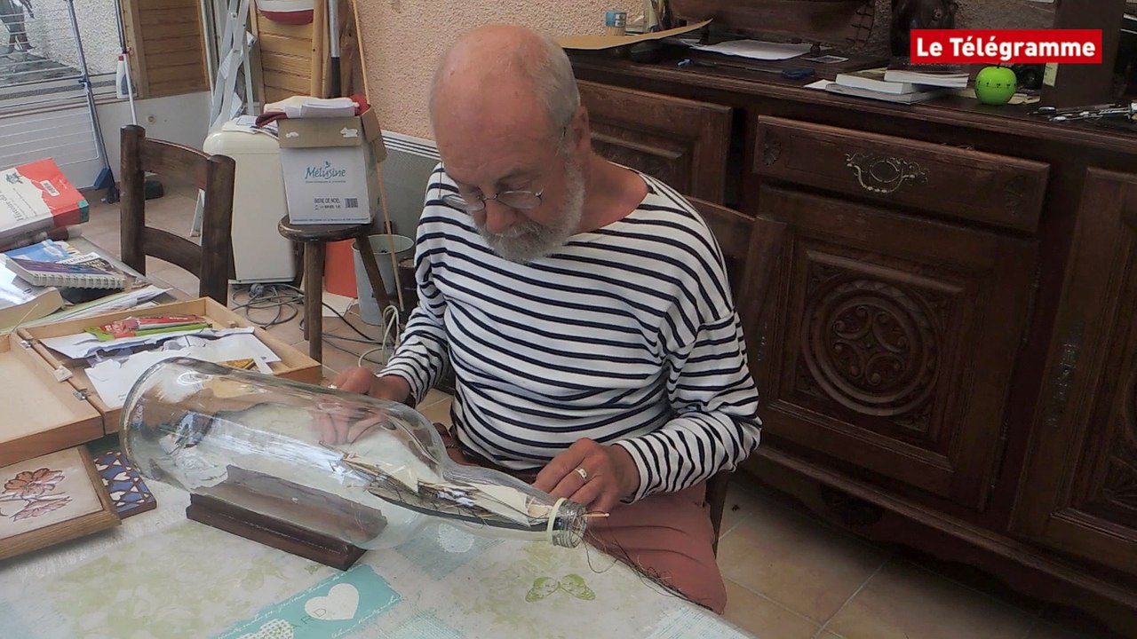 Concarneau. Le secret des bateaux en bouteille
