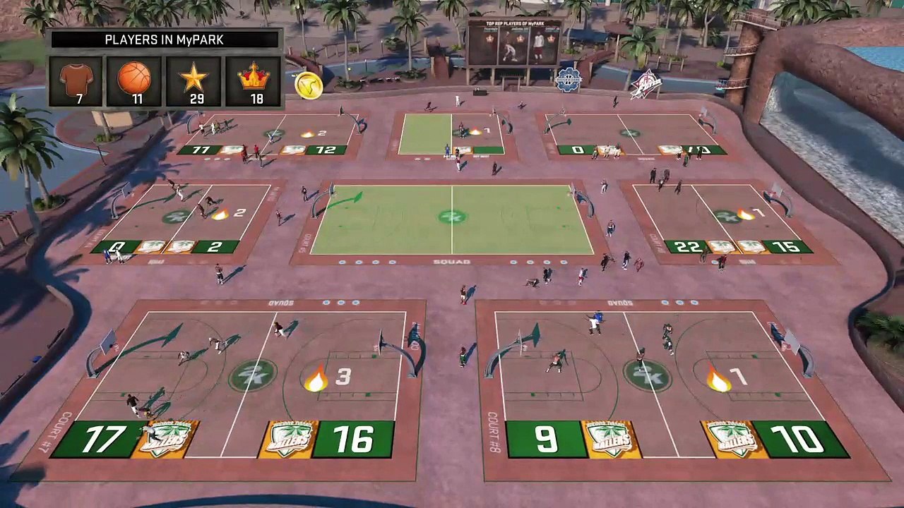 #2K16 | "MYPARK: 6'3" PG - 'THE 3PARK LEGEND'" (138)
