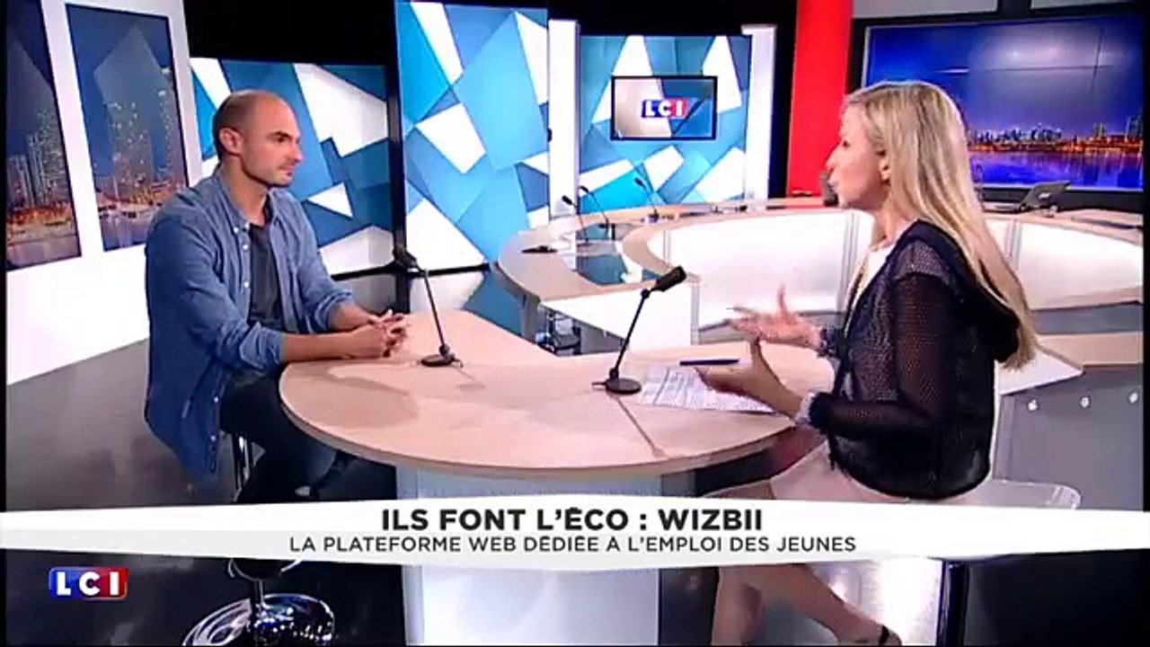 Benjamin Ducousso, PDG de Wizbii, invité de LCI
