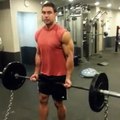 Barbell Curls with Chains