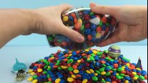 3 BIG M&Ms Candy Surprise Eggs Iron Man Finding Dory Shopkins Frozen The Good Dinosaur Chocolate Egg #2