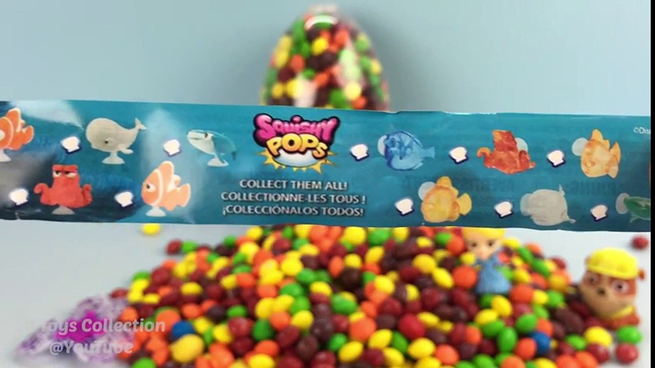 3 BIG Skittles Candy Surprise Eggs Justice League Batman Paw Patrol Kinder Zootopia Finding Dory Toy