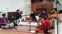 fusion project students performing with rahat fateh ali khan 2016
