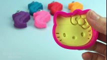 Glitter Playdough Seahorses with Hello Kitty Molds Fun and Creative for Kids #2