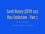 ERTH:102 Earth History 