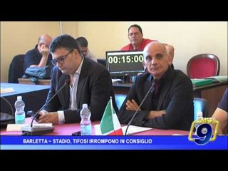 Barletta |  Stadio, tifosi irrompono in Consiglio