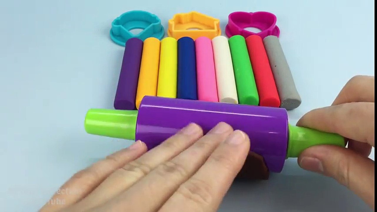 Play Doh Modelling Clay with Ice Cream and Heart Shaped Cutters #1