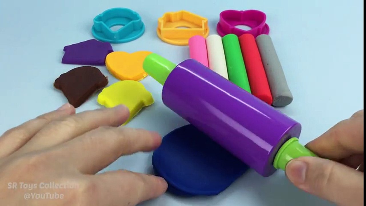 Play Doh Modelling Clay with Ice Cream and Heart Shaped Cutters #2