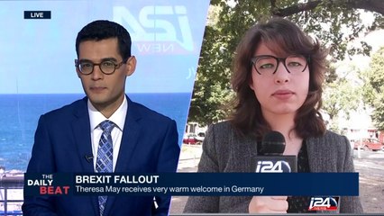 Theresa May receives very warm welcome in Germany