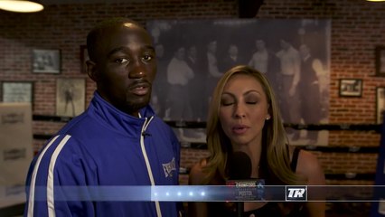Crawford - Freddie Roach Can't Help Postol Media Workout Crawford-Postol