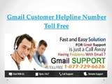 Now Gmail Help Phone Number is Toll Free On 1-877-729-6626