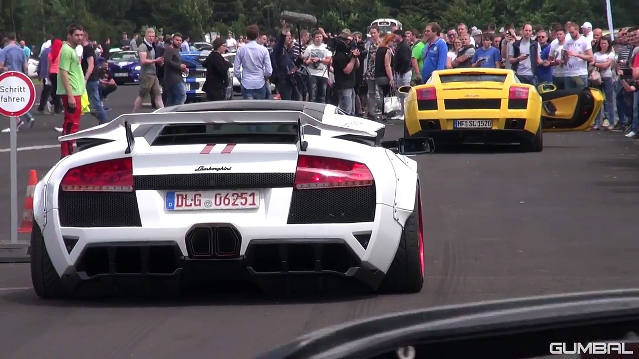 LibertyWalk LB-R Limited Works 20 Murciélago - Crazy Revs & Accelerations!