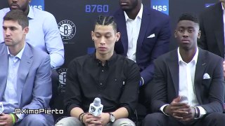 Jeremy Lin - Introductory Press Conference - Brooklyn Nets - 2016 NBA Free Agency